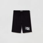 OVS Shr Jersey Print Black