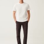 OVS Chino Lino Regular Grigio