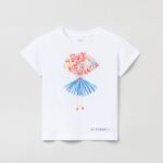 OVS T-Shirt W/Print White (Gi