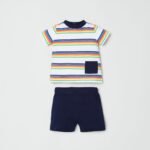 OVS Set T-Shirt + Short Strip