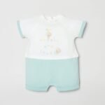 OVS Short Romper Offwhite + G