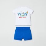 OVS Set T-Shirt + Short Offwh