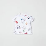 OVS T-Shirt Offwhite Aop