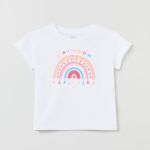 OVS T-Shirt W/Print White Rai