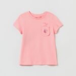 OVS T-Shirt W/Pocket Falmingo