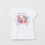 OVS T-Shirt W/Print White Hou