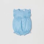OVS Short Romper Lt Denim