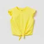 OVS T-Shirt Knot Vibrant Yell