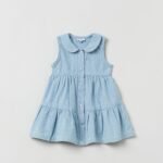 OVS Y/D Denim Dress Y/D Lt De
