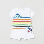 OVS Short Romper Off White