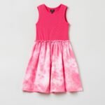 OVS Dress Tye Dy Magenta