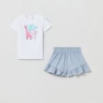 OVS Set T-Shirt+Culotte White