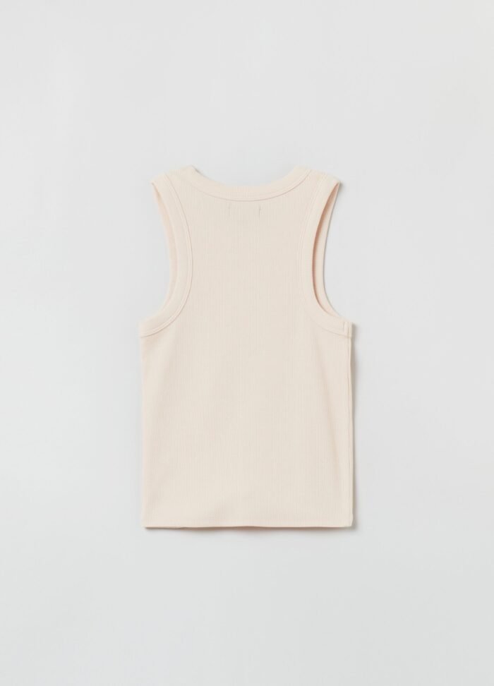 Rib Solid Almond Peach - Image 2
