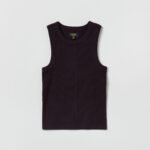 OVS Rib Solid Black