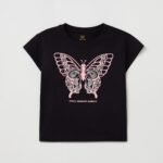 OVS T-Shirt Printed Black