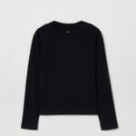 OVS T-Shirt L/S Jet Black