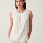 OVS Shi231 S/S S Off White