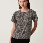 OVS Shi232 S/S S Nero/Beige