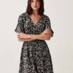 OVS Drs532 Dress Nero/Bianco