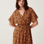 OVS Drs532 Dress Arancione/Ne