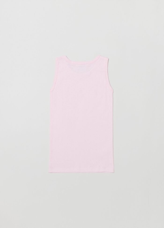 Girls' Vest Tops 2-Pack – Pink - Image 2
