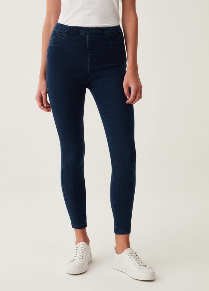 Women's Jeggings – Medium Blue - Image 2