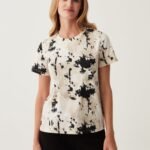 OVS T-Shirt Ss T Panna/Nero