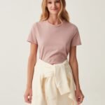 OVS T-Shirt Ss B Pale Mauve