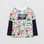 OVS T-Shirt Doub Coconut Milk