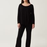OVS Tsh Visc Dra Black