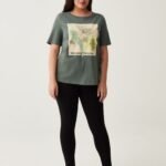 OVS Tsh Mm Print Duck Green
