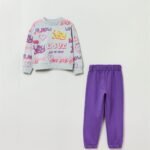 OVS Jogging Aop Royal Lilac