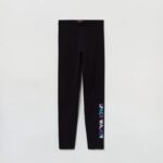OVS Legging W/Pr Jet Black