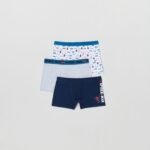 OVS Pk 3 Boxer 3 Bianco/Blu