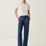 OVS Linpant Tenc Medium Blue