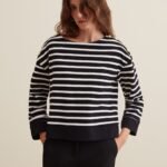 OVS Ts Ls Yd Str Nero/Bianco