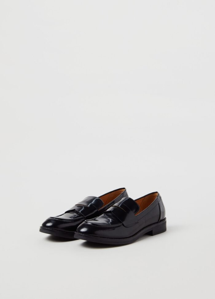 Women's Penny Loafers – Black - Image 2