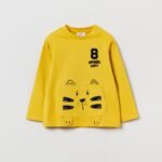 OVS Tshirt With Yolk Yellow