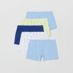 OVS Pk 5 Boxer 3 Blu/Giallo