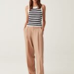 OVS Tro349 Pants Light Taupe