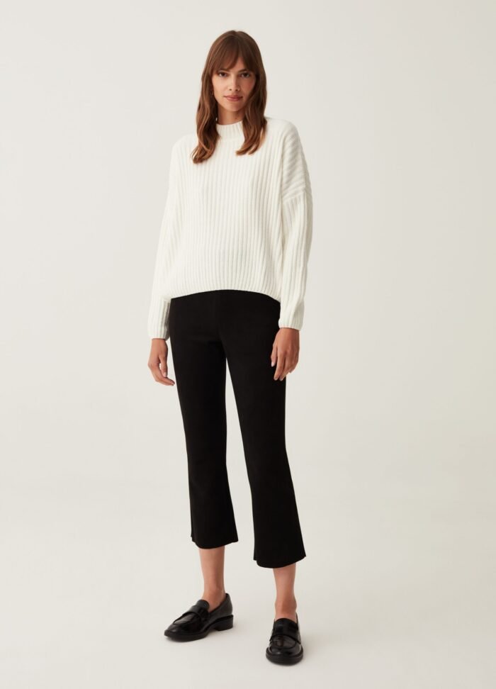 ⁦Women's Leggings – Black⁩ - الصورة ⁦2⁩