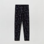 OVS Leggings Aop Black Beauty