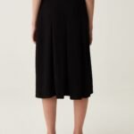 OVS Pleated Skir Black