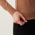 OVS Mock Neck Sw Camel