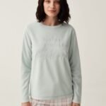 OVS 1002 Top Pil Aqua Green