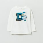 OVS T-Shirt W/Print Snow Whit
