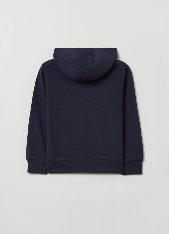 ⁦Boys' Hoodie – Dark Sapphire⁩ - الصورة ⁦2⁩