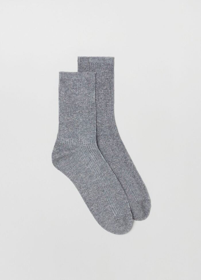 Women's Metallic Socks 2-Pack – Burnt Henna - Image 2