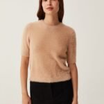 OVS Furry Ss Swe Light Taupe