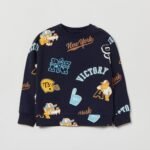OVS Round Neck S Dark Sapphir